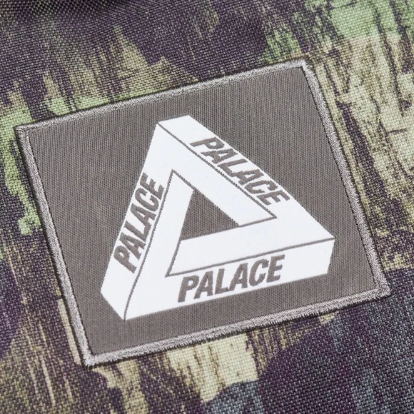 PALACE CORDURA TRI-BACKPACK Camo Forest DPM Graphic Print Tri-Ferg Patch Logo